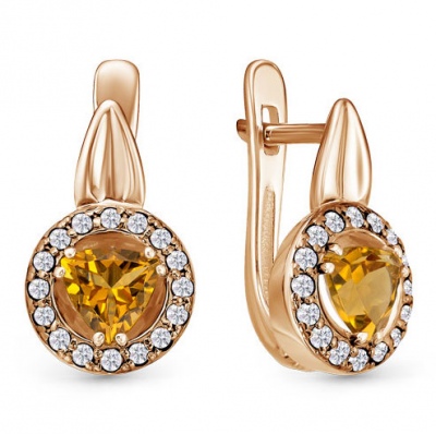 

Серьги из серебра с фианитом Империал С1267/Ag-617/12ПОЗ, С1267/Ag-617/12ПОЗ