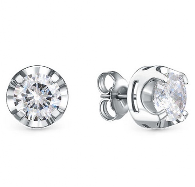 

Серьги из серебра с фианитом Империал С02096/Ag-680, С02096/Ag-680