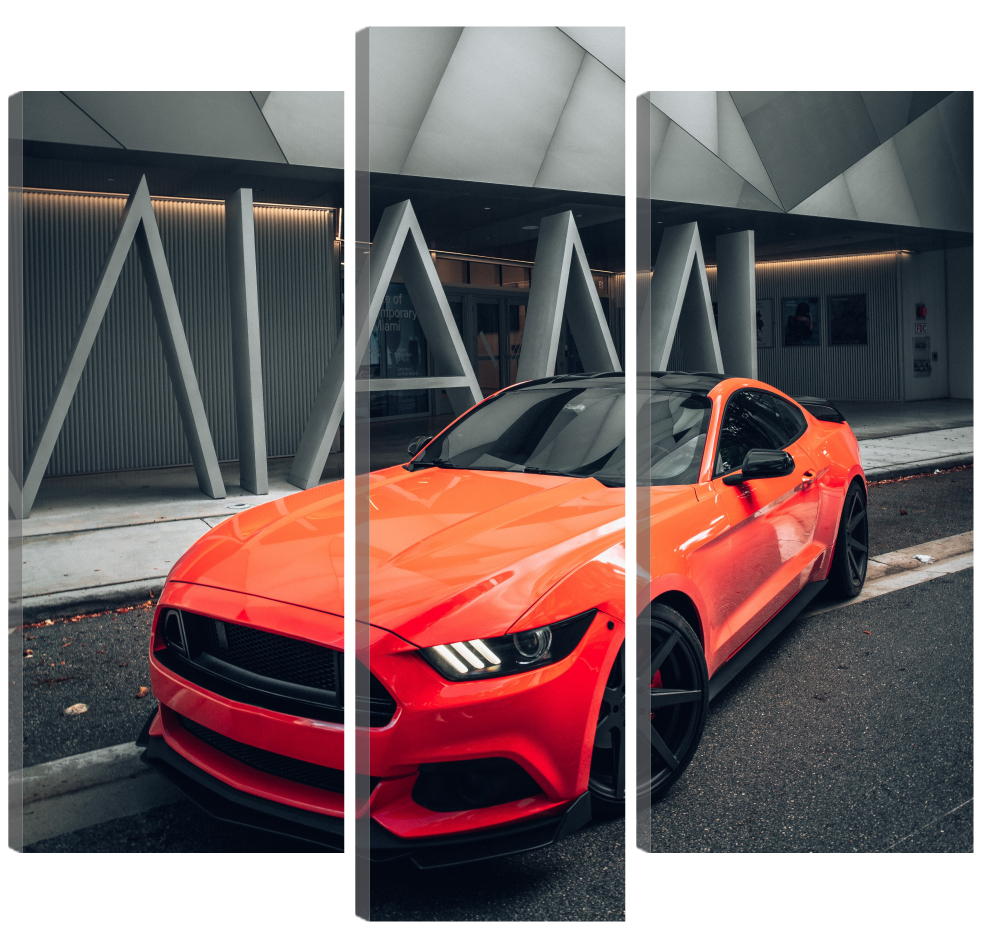 

Модульная картина Машина ford . В спальню, гостиную, зал, детскую. PR-199 (76x70см)