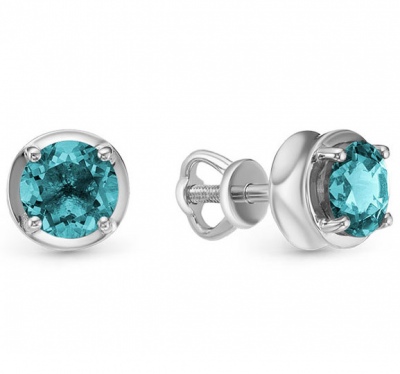 

Серьги из серебра с топазом Империал С01350/Ag-607/20, С01350/Ag-607/20