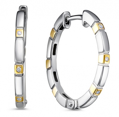 

Серьги из серебра с бриллиантом Империал С1500/Ag-620ПОЗ, С1500/Ag-620ПОЗ