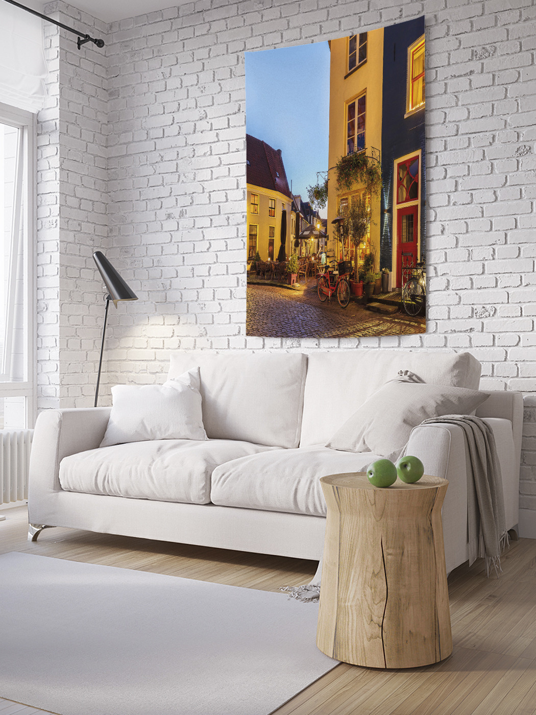 

Вертикальное фотопанно на стену JoyArty Старая голландская улица 100x150 см, Старая голландская улица