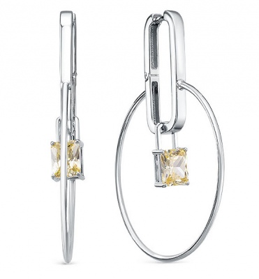 

Серьги из серебра с фианитом Империал С2105/Ag-680/1, С2105/Ag-680/1