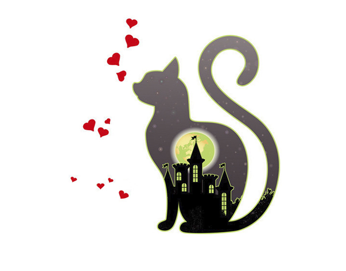 

Интерьерные наклейки Таинственная кошка, Таинственная кошка