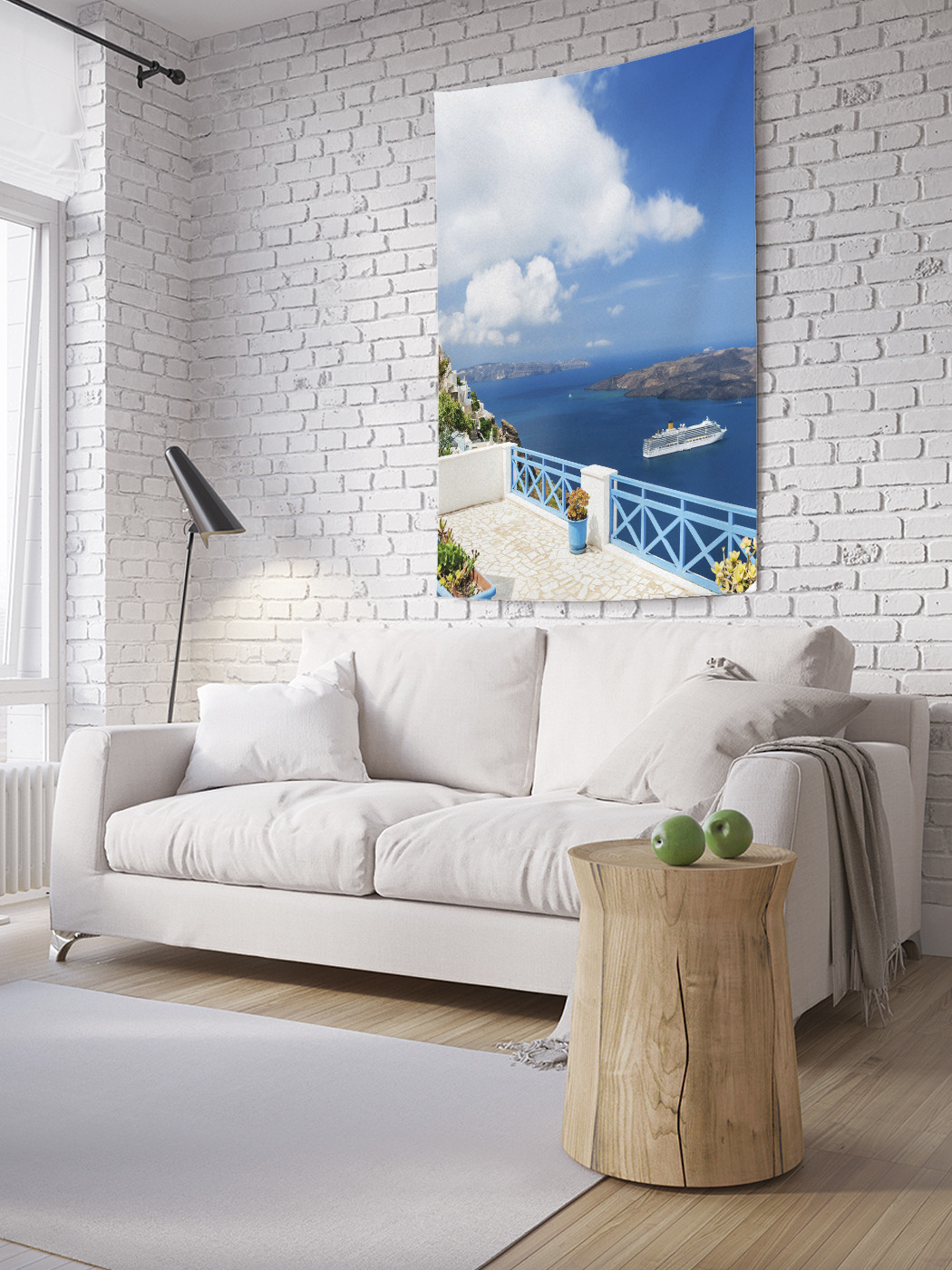 

Вертикальное фотопанно на стену JoyArty Море с высоты 100x150 см, Море с высоты