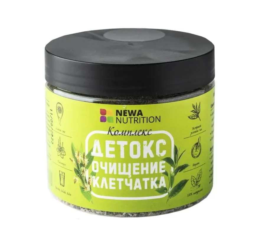 Комплекс детокс очищение клетчатка Newa Nutrition 180г 310₽