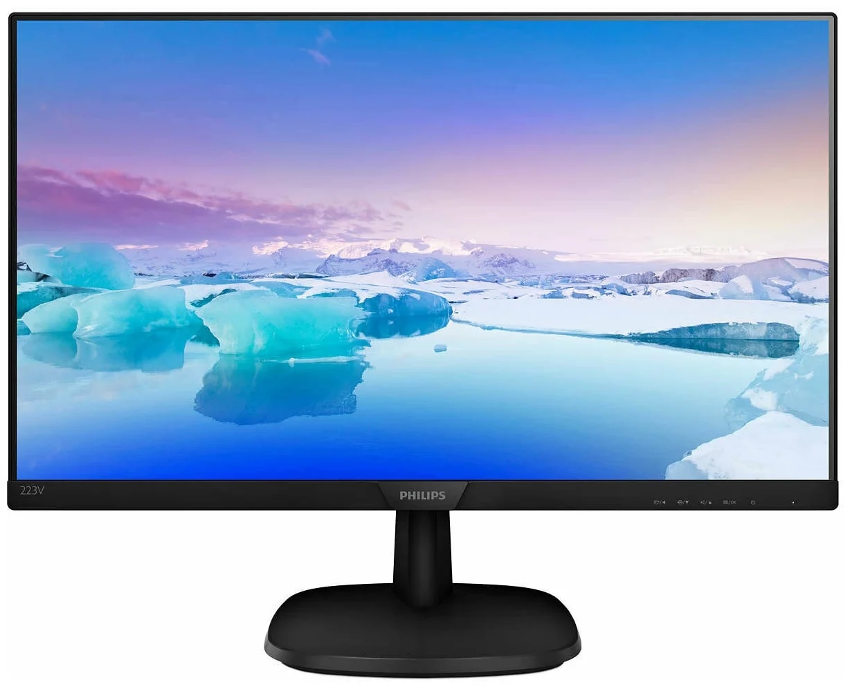 фото Монитор philips 223v7qdsb 21.5" black (223v7qdsb 00/01)