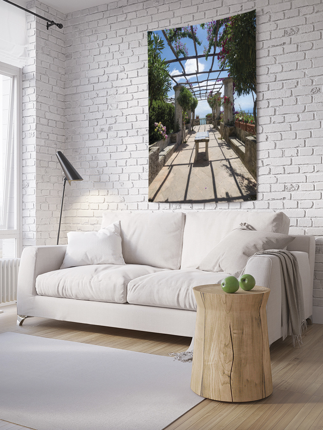

Вертикальное фотопанно на стену JoyArty Зимний сад 100x150 см, Зимний сад