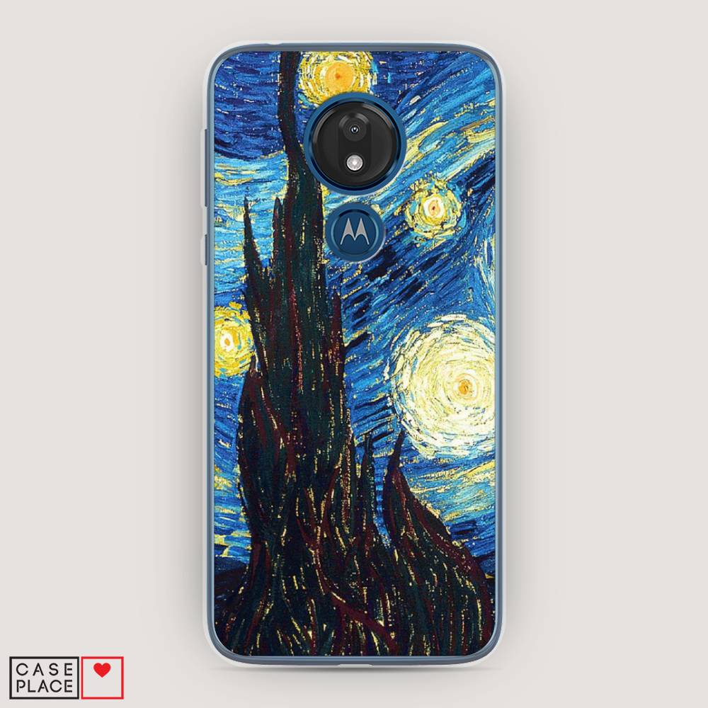 

Чехол Awog на Motorola Moto G7 / Моторола Мото G7 "Ван Гог Звездная ночь", Разноцветный, 241150-9