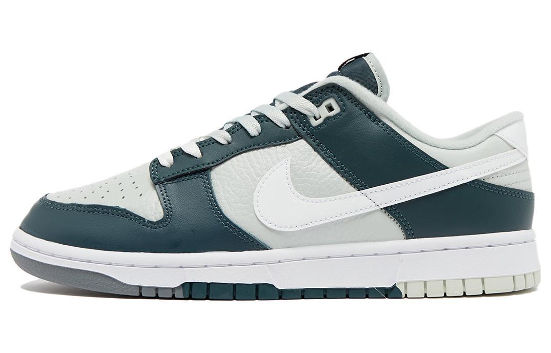 

Кеды унисекс Nike Dunk Low Remix серые 46 EU, Серый, Dunk Low Remix