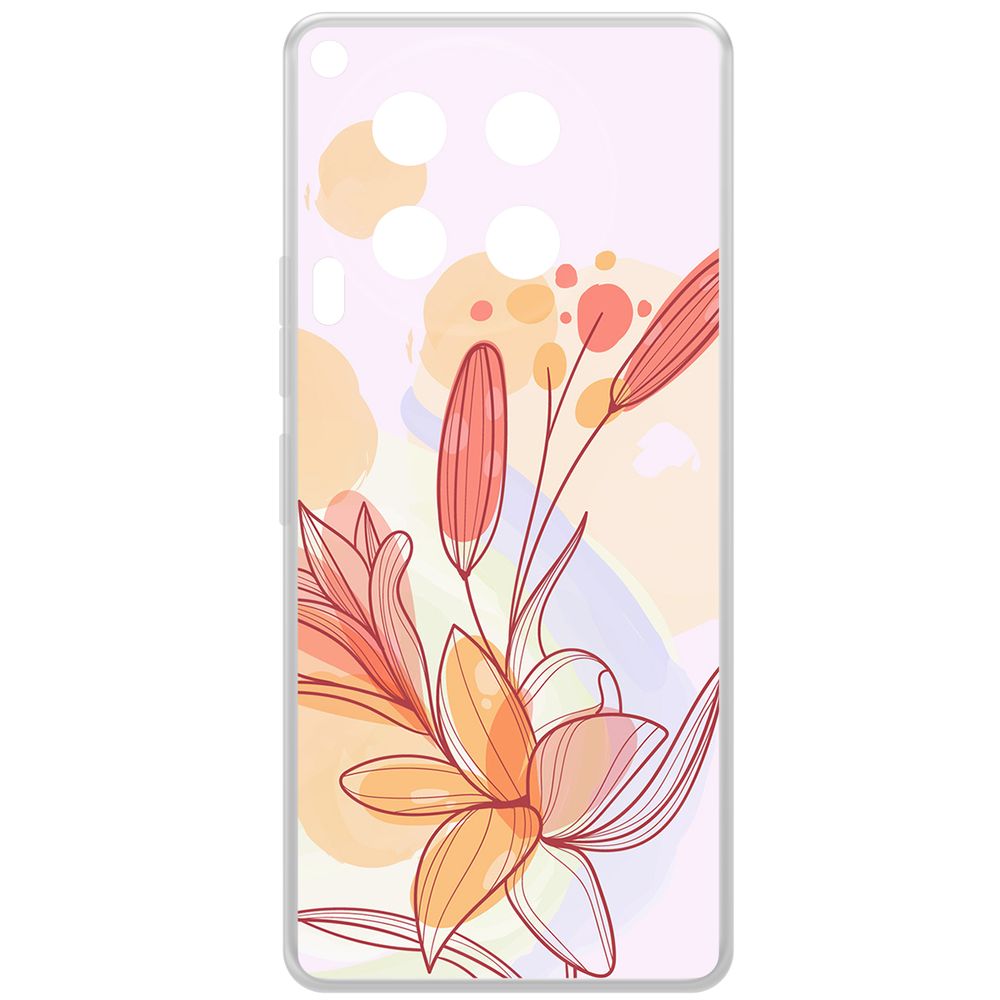 

Чехол-накладка Krutoff Clear Case Фантазия для TECNO Camon 30, Прозрачный