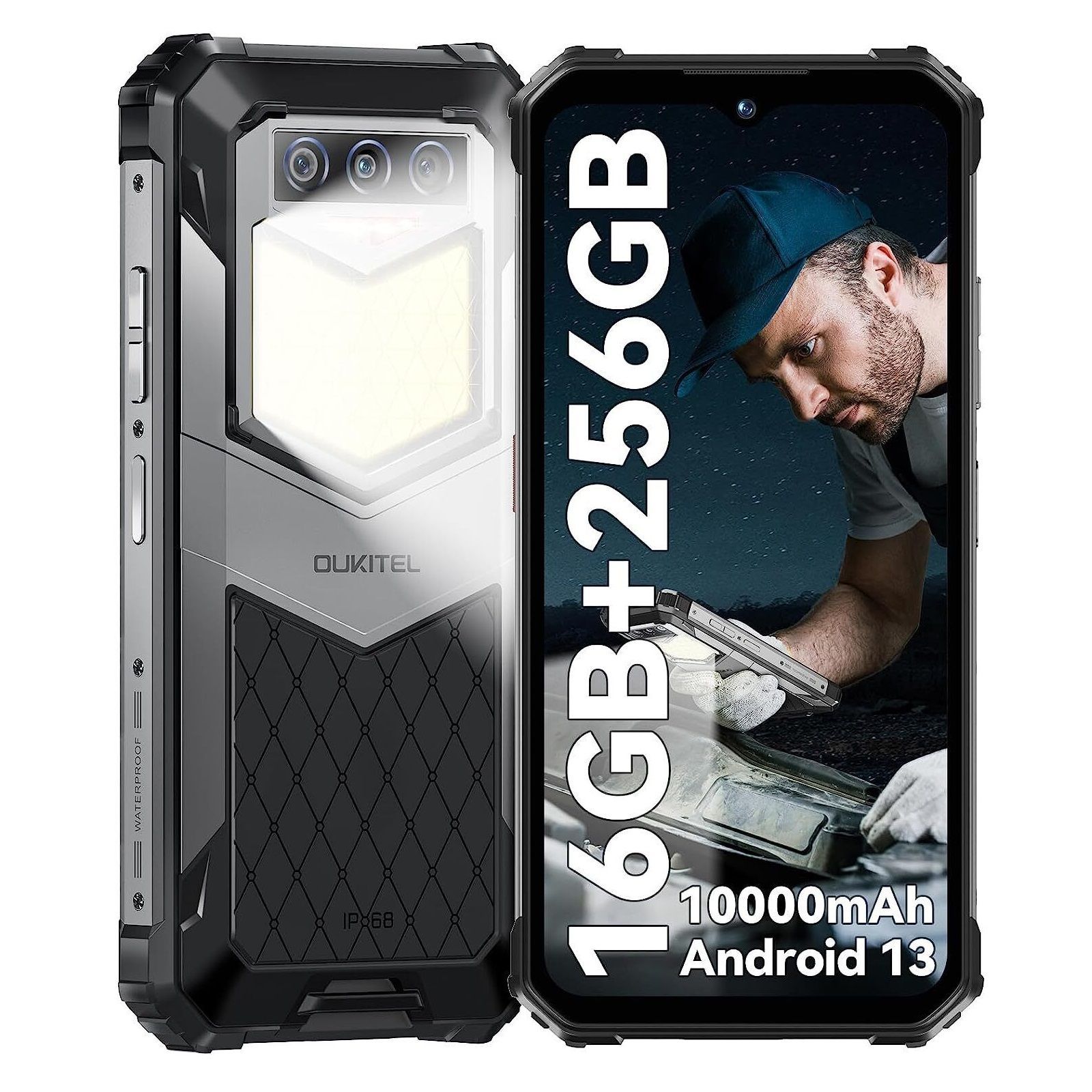 

Смартфон Oukitel WP26 8/256GB черный, WP26
