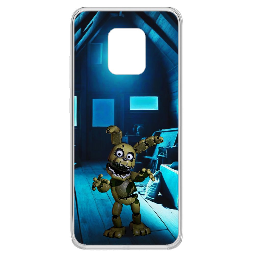 

Чехол-накладка Krutoff Clear Case ФНАФ - Плюштрап для Xiaomi Redmi 10X 5G, Прозрачный