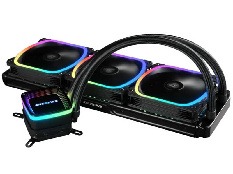 

Водяное охлаждение Enermax AquaFusion 360 Black ELC-AQF360-SQA, AquaFusion 360