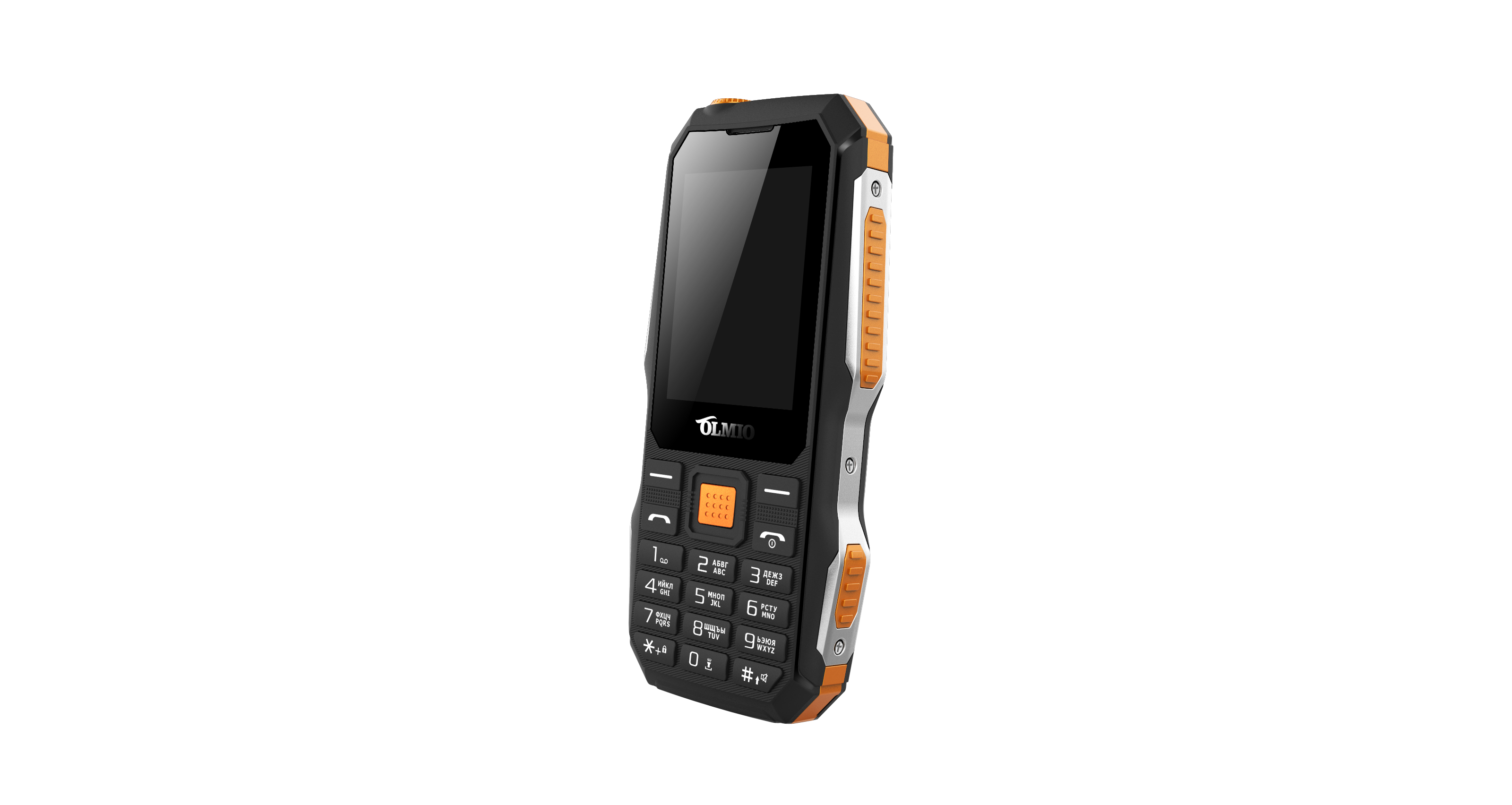 фото Мобильный телефон olmio x 04 black/orange