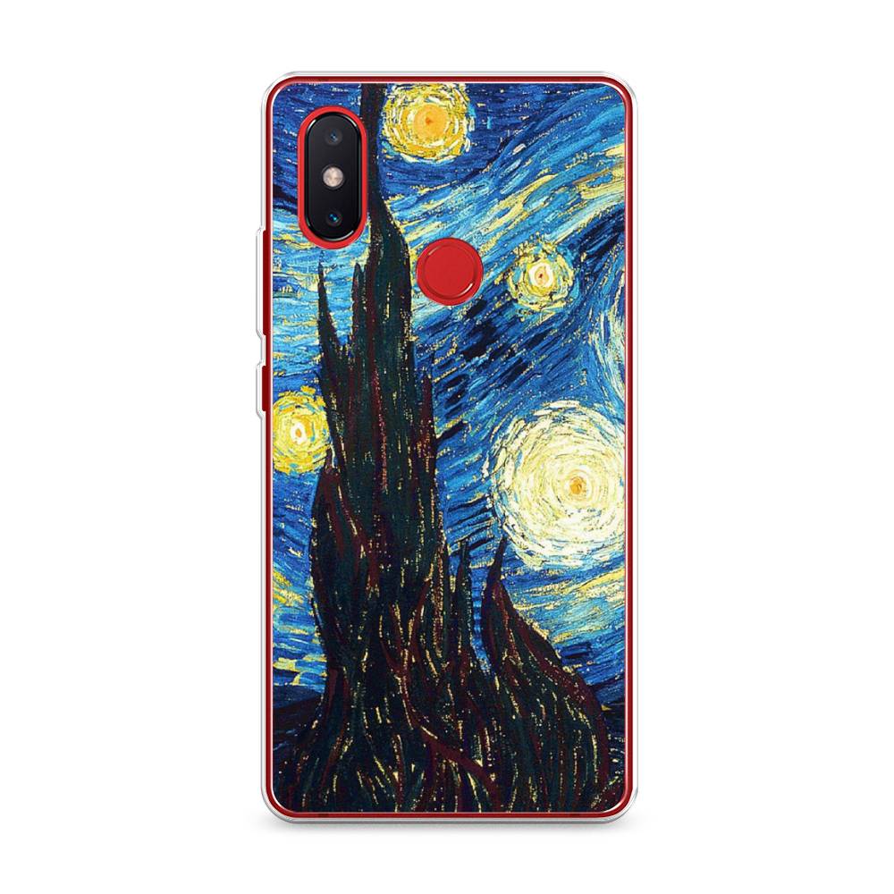 

Чехол Awog на Xiaomi Mi 8 SE "Ван Гог Звездная ночь", Разноцветный, 33750-9