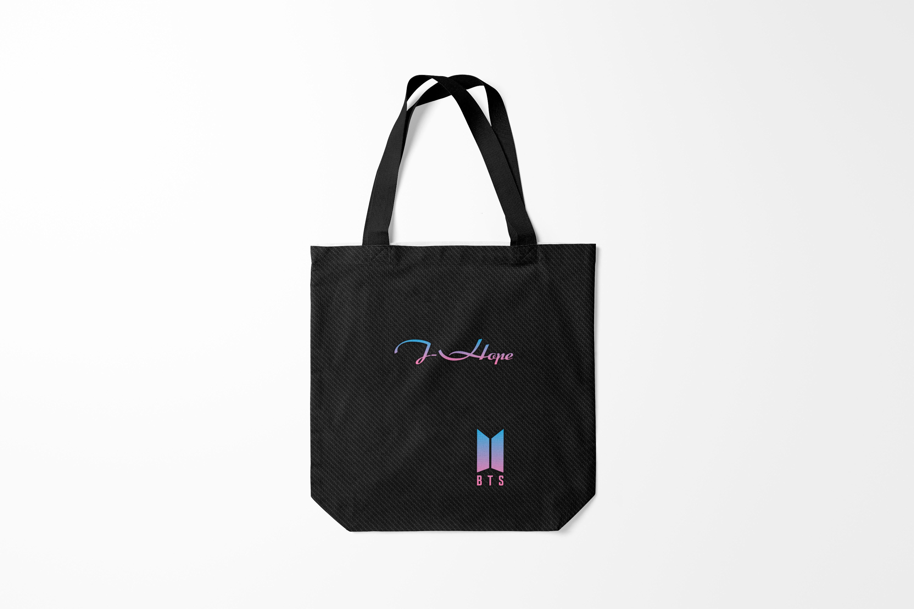 

Сумка шoппер унисекс Burnettie BTS J Hope, черный, BTS J Hope