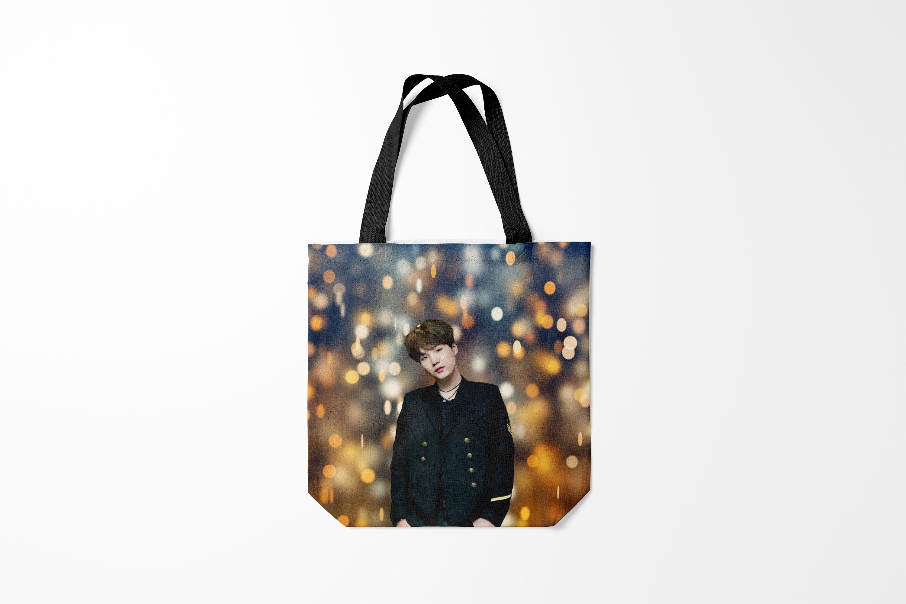 

Сумка шoппер унисекс Burnettie BTS MIN YOONGI, синий, BTS MIN YOONGI