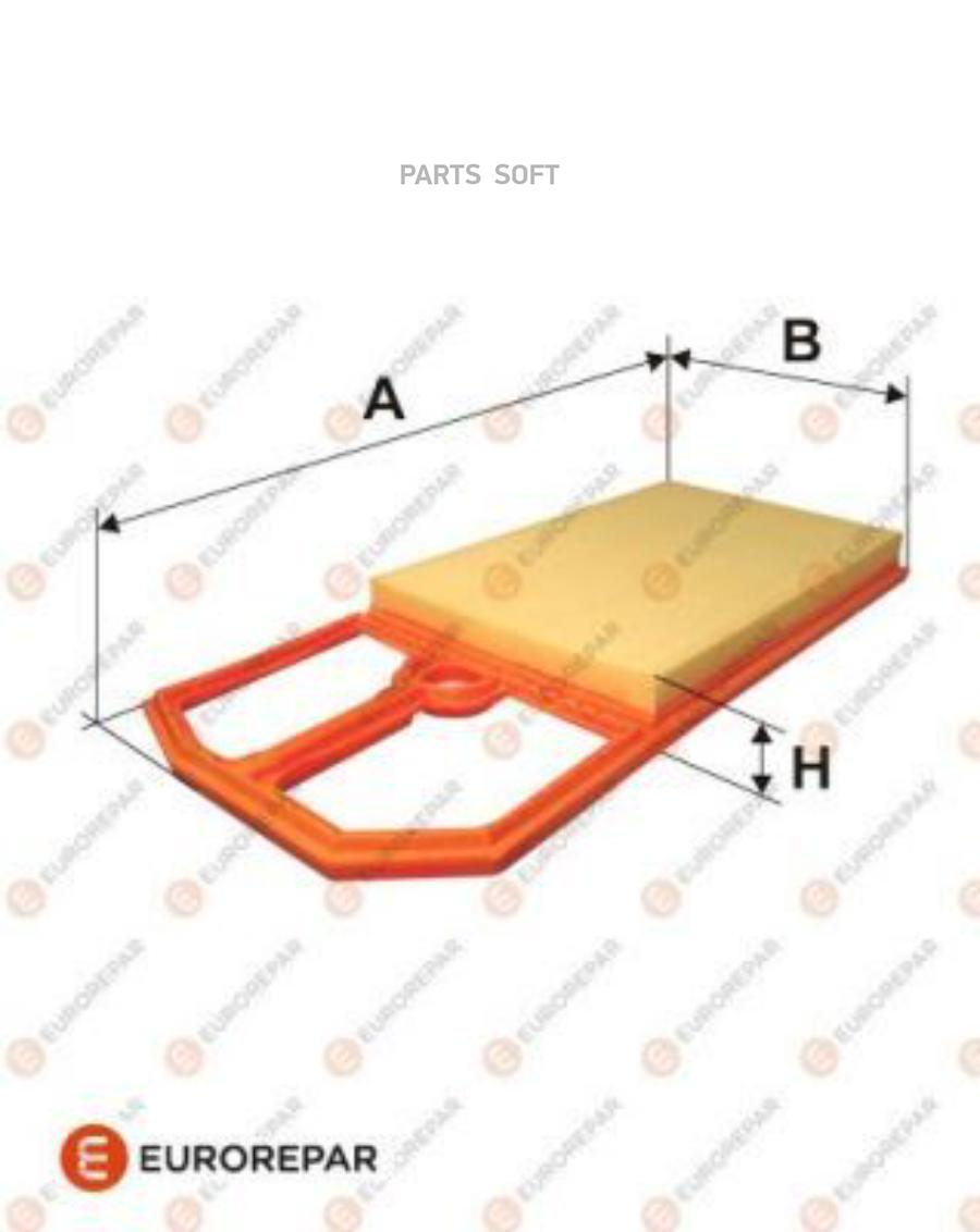 

Фильтр воздушный EUROREPAR 1611158080