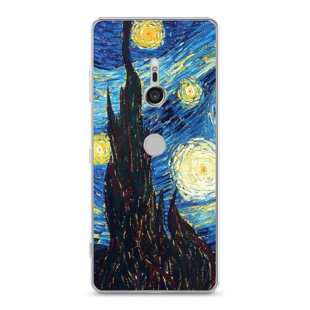 

Чехол Awog на Sony Xperia XZ3 "Ван Гог Звездная ночь", Разноцветный, 53650-9