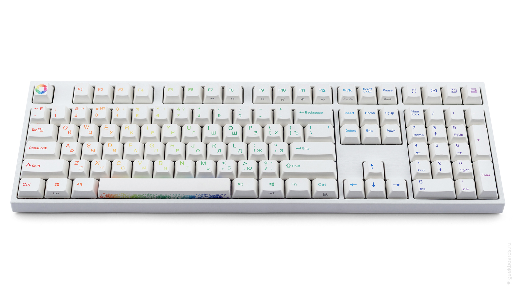 Игровая клавиатура Varmilo Double Rainbow VA108MV1TWWMCRb VAR-108MV1TWWM 1949900₽