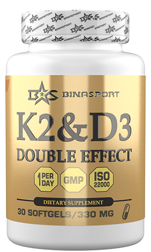 Витаминный комплекс Binasport K2&D3 Double Effect 30 капсул