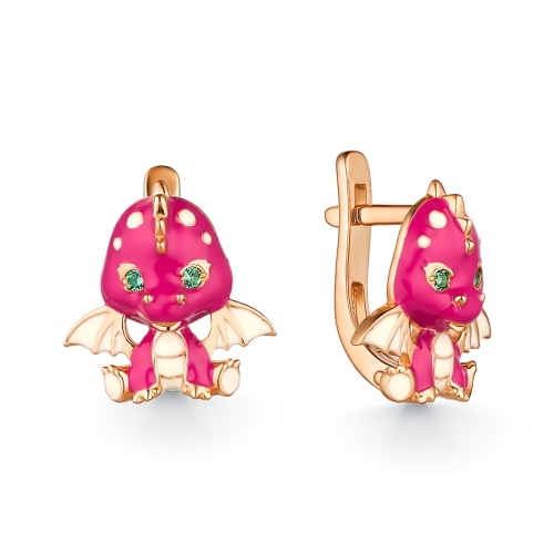 

Серьги из серебра с фианитом DEWI KIDS 902022102, 902022102