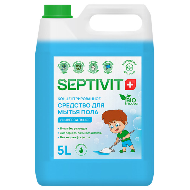 фото Средство для пола универсальное septivit premium 5л