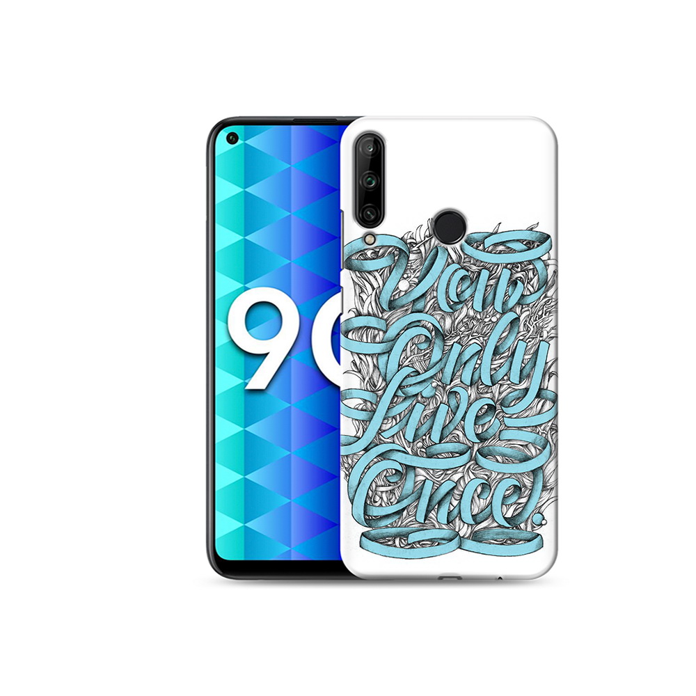 

Чехол MyPads Tocco для Honor 9C слова из ленты абстракция (PT149389.41.607), Tocco