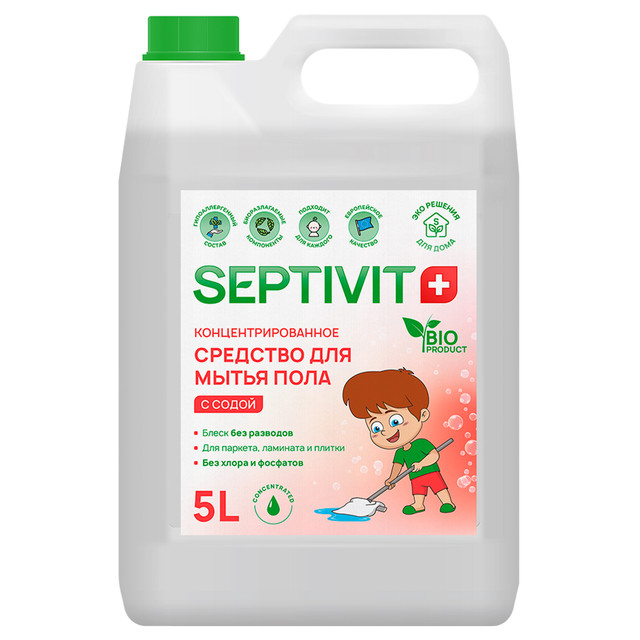 

Средство для пола Сода Septivit Premium 5л