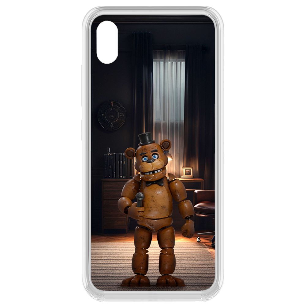 

Чехол-накладка Krutoff Clear Case ФНАФ - Медведь Фредди для Vivo Y91c, Прозрачный