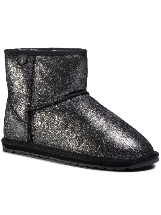 

Угги Wallaby Mini Metallic Teens T12358 EMU Australia Черный 37 EU, Wallaby Mini Metallic Teens T12358