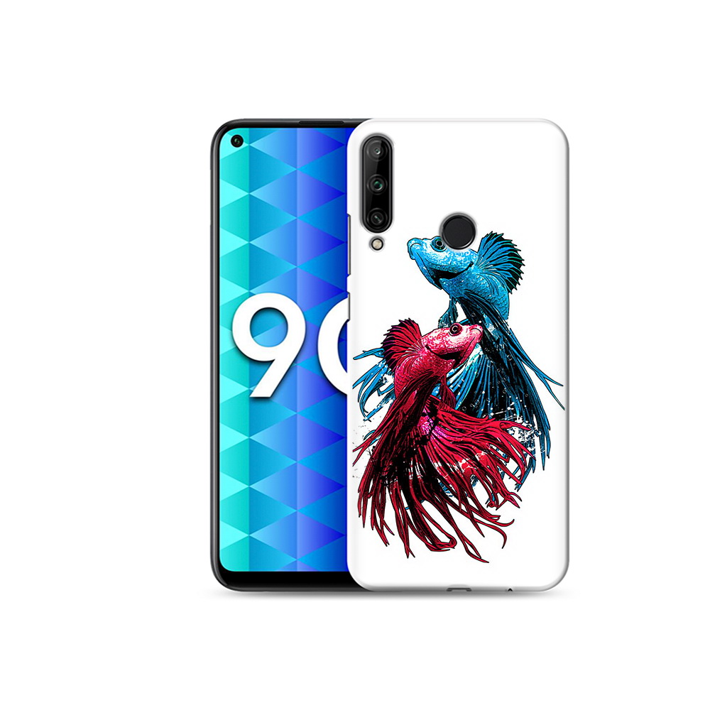 

Чехол MyPads Tocco для Honor 9C рыбы петушки (PT149389.41.592), Tocco