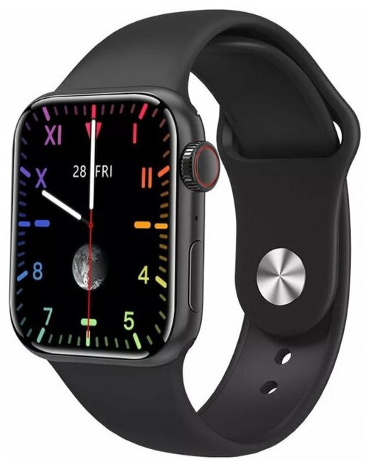 фото Смарт часы m26 plus smart watch 44mm, черный nobrand