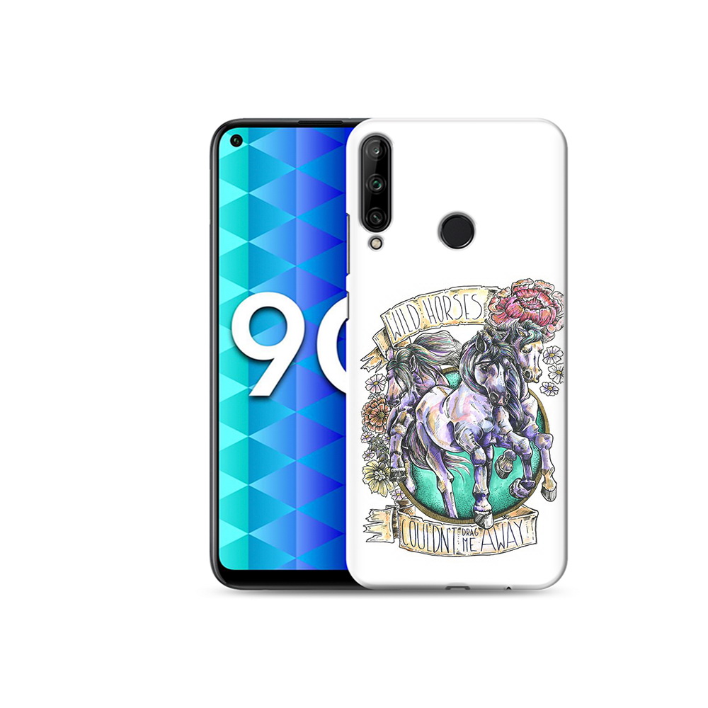 

Чехол MyPads Tocco для Honor 9C рисунок коней в цветах (PT149389.41.582), Tocco