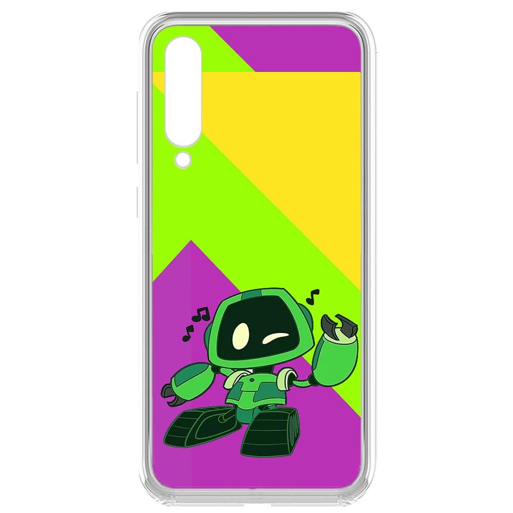 фото Чехол-накладка krutoff clear case хаги ваги - буги-бот для xiaomi mi 9