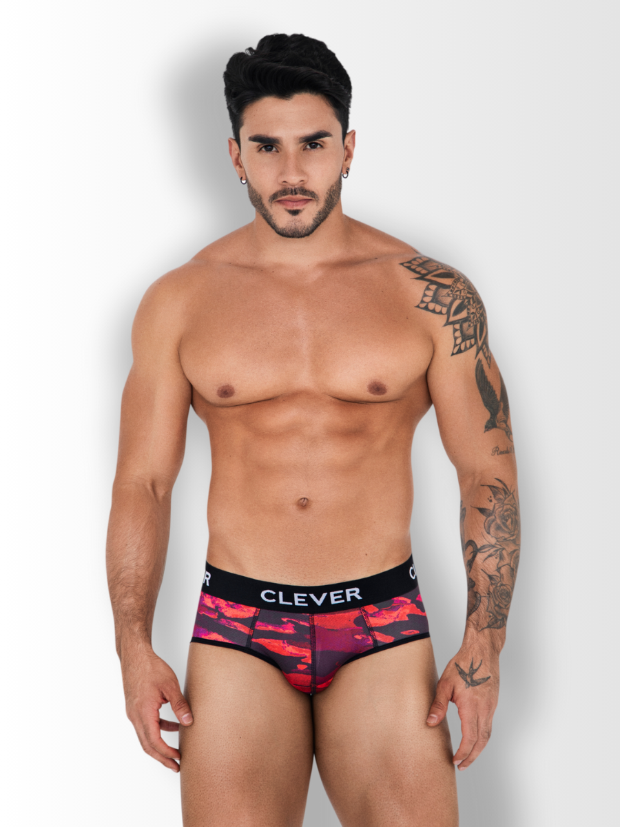 Трусы мужские Clever Masculine Underwear 1523 красные XL