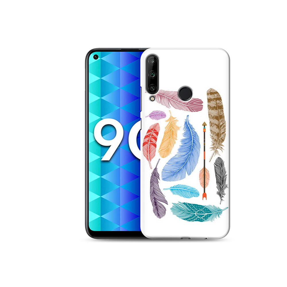 

Чехол MyPads Tocco для Honor 9C разноцветные перья (PT149389.41.572), Tocco