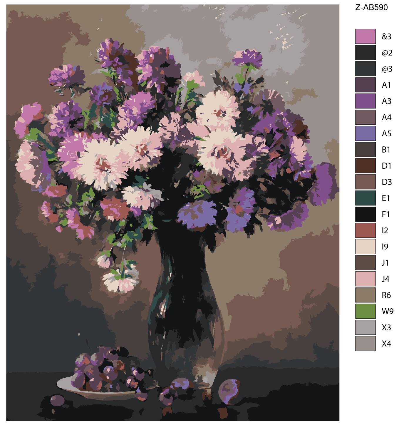 

Картина по номерам, Живопись по номерам, 72 х 90, Z-AB590, Z-AB590