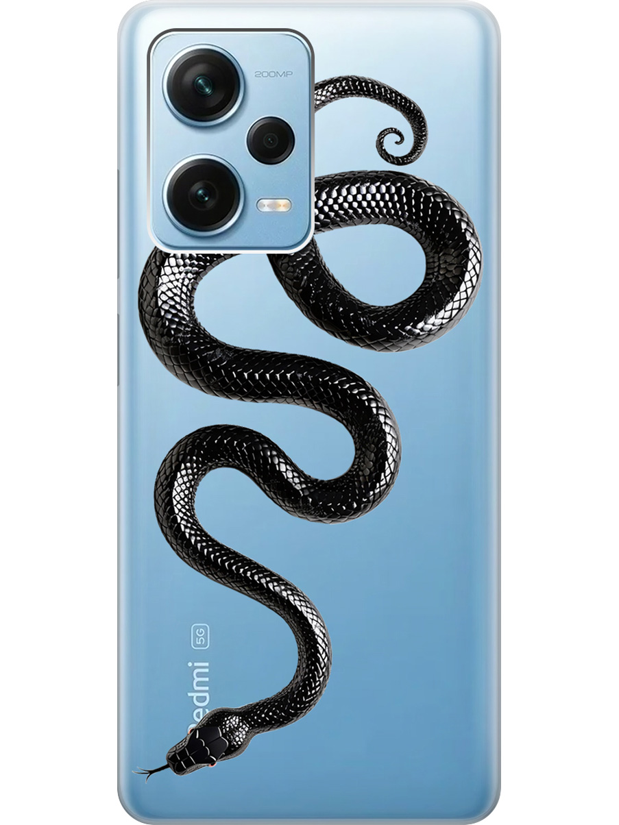 

Чехол на Xiaomi Redmi Note 12 Pro / Note 12 Pro+ / Note 12 Explorer Edition 814616, Прозрачный;черный, 762098413