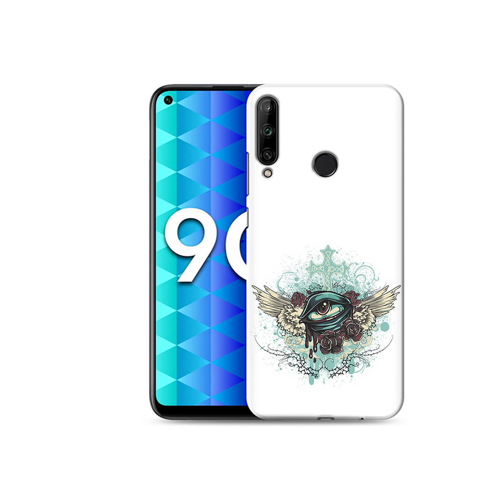 

Чехол MyPads Tocco для Honor 9C плачущий глаз с крыльями (PT149389.41.544), Tocco