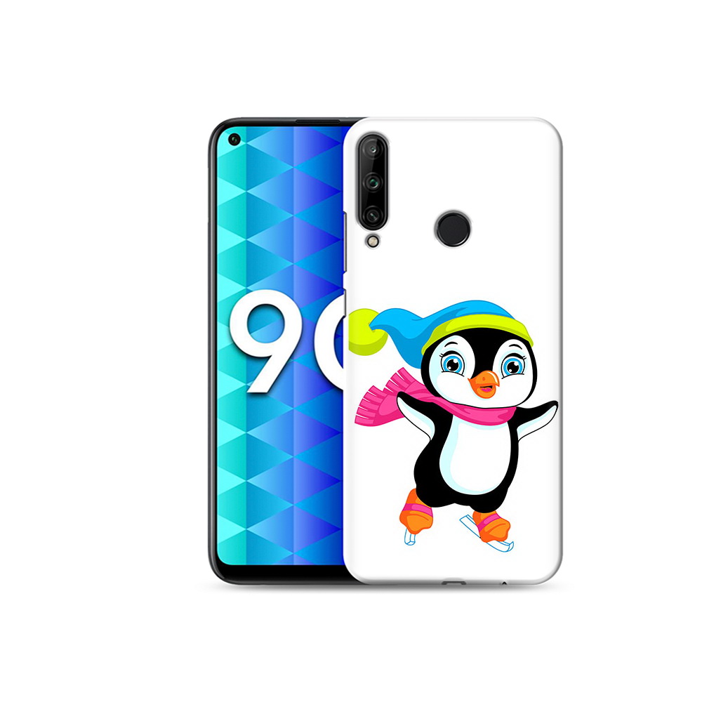 

Чехол MyPads Tocco для Honor 9C пингвин на коньках (PT149389.41.540), Tocco
