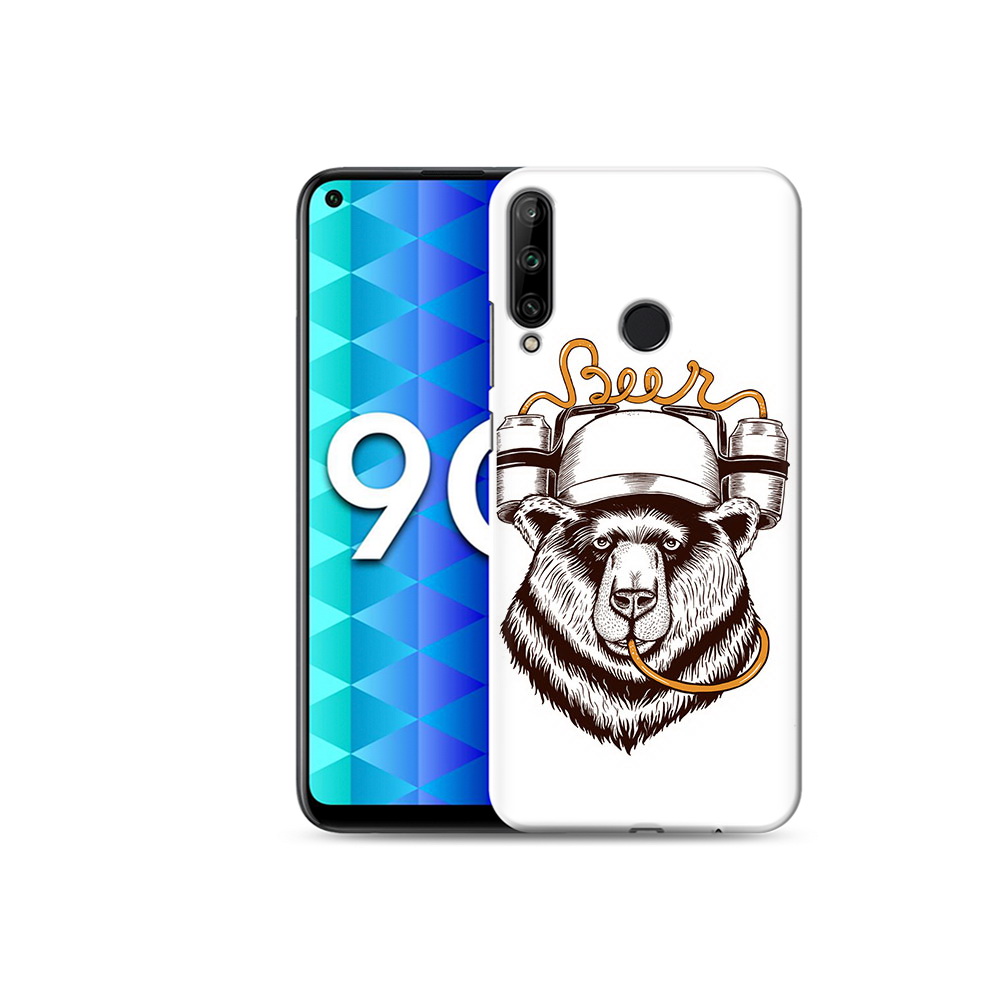 

Чехол MyPads Tocco для Honor 9C пивной медведь (PT149389.41.538), Tocco