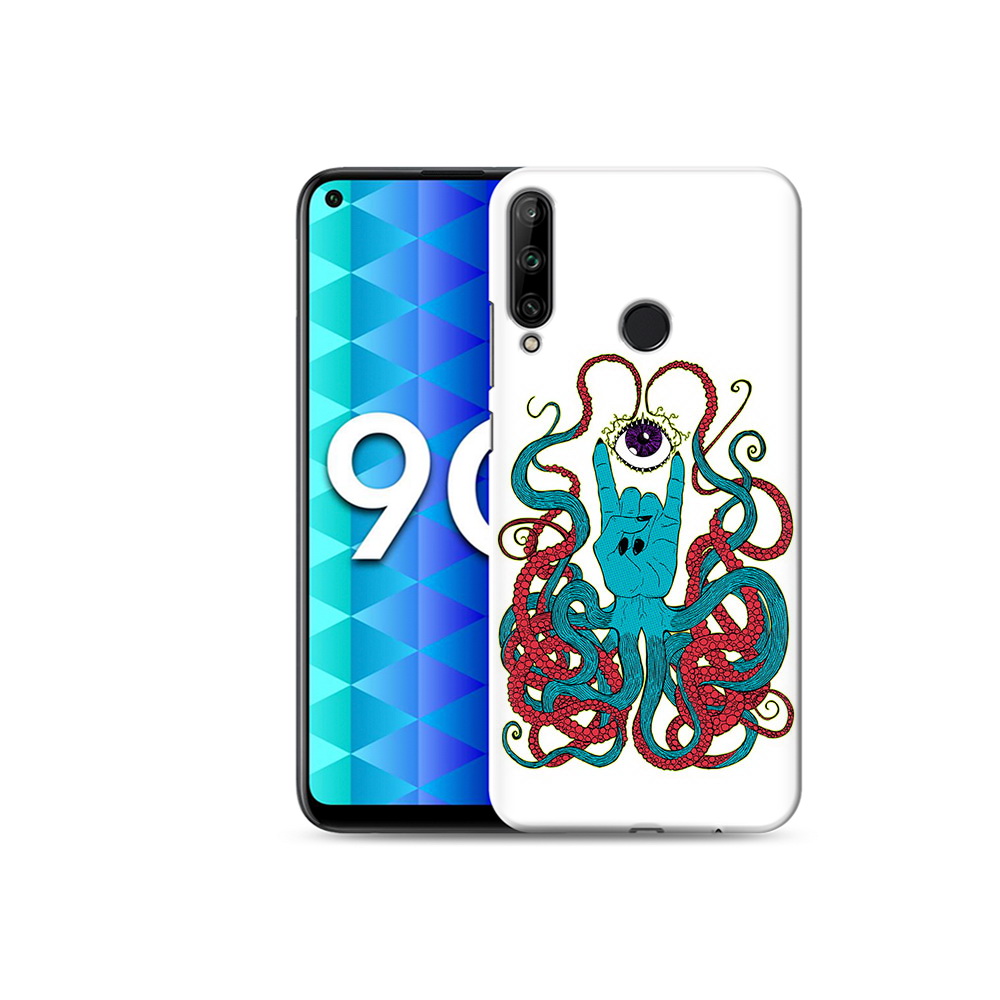 

Чехол MyPads Tocco для Honor 9C осьминог-рука абстракция (PT149389.41.530), Tocco