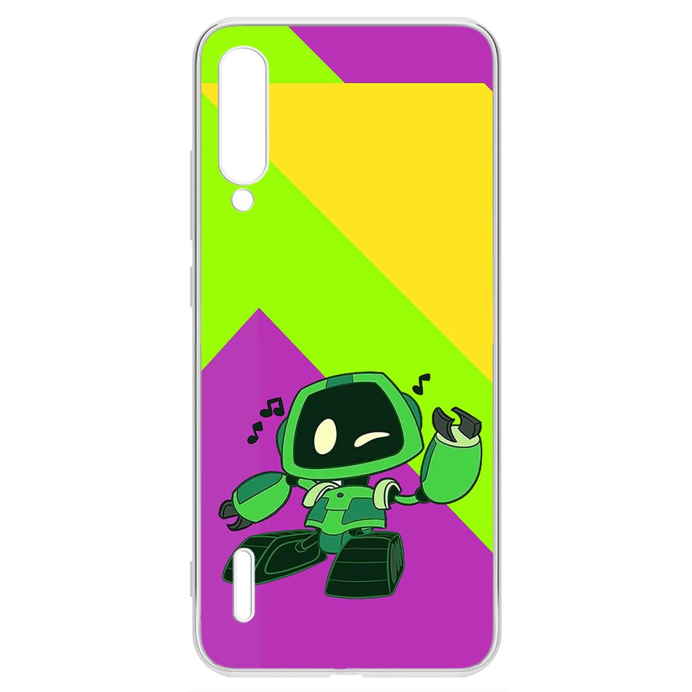 

Чехол-накладка Krutoff Clear Case Хаги Ваги - Буги-бот для Xiaomi Mi 9 Lite