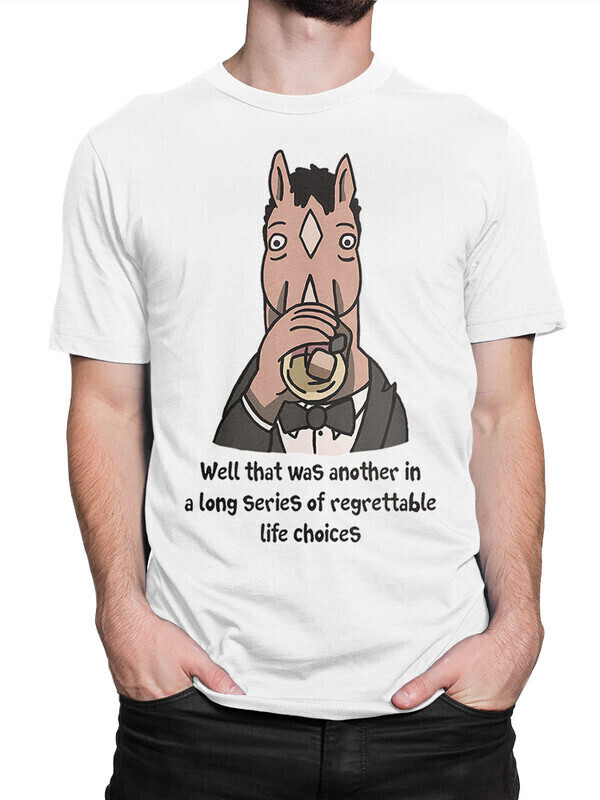 

Футболка мужская Dream Shirts Конь БоДжек 50007072 белая XS, Конь БоДжек 50007072