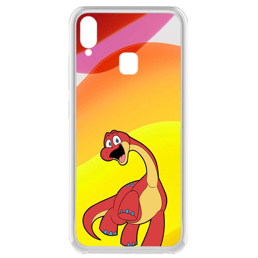 фото Чехол-накладка krutoff clear case хаги ваги - брон для vivo y93