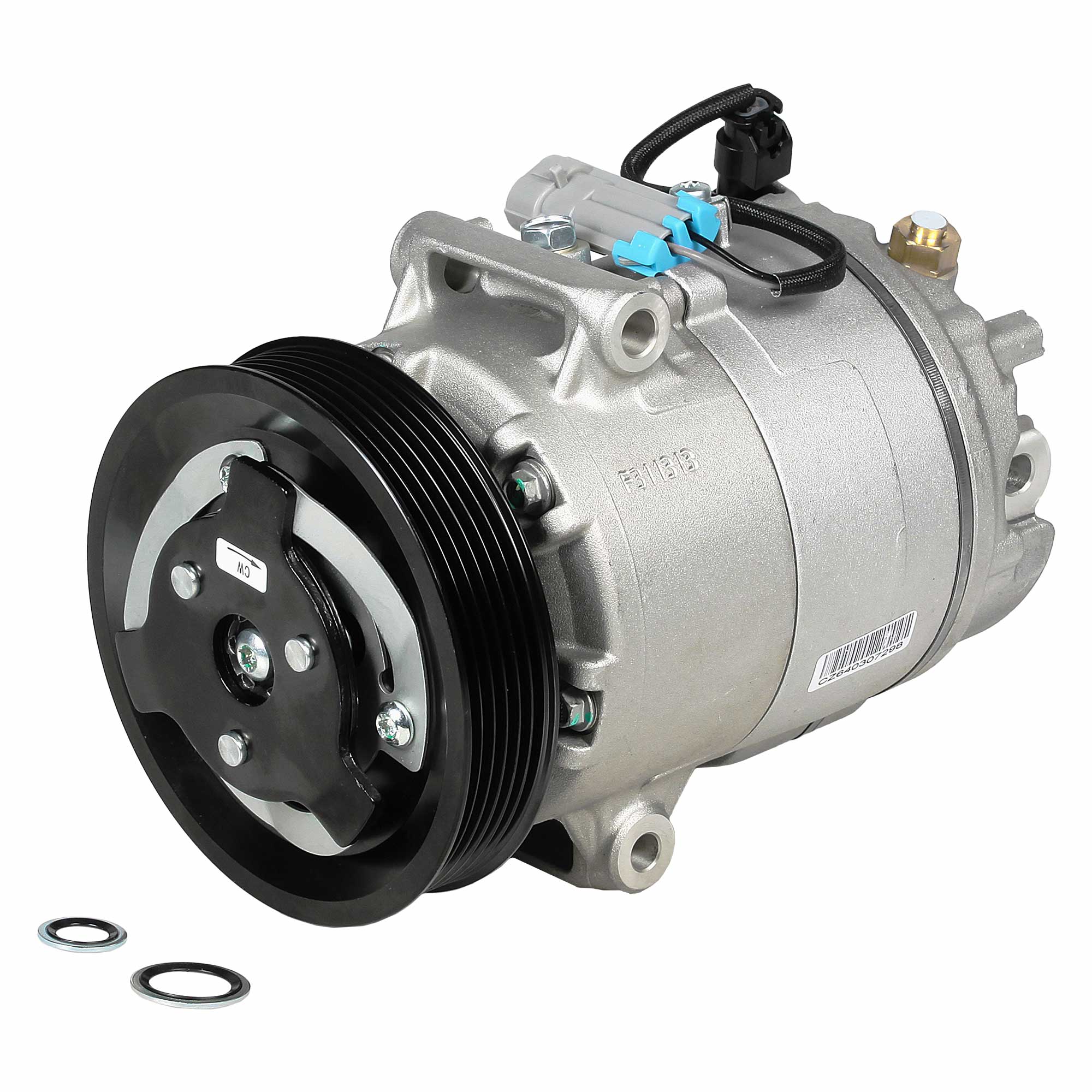 фото Компрессор кондиционера astra j (10-) 1.4t (120mm 6pk) luzar lcac 2107