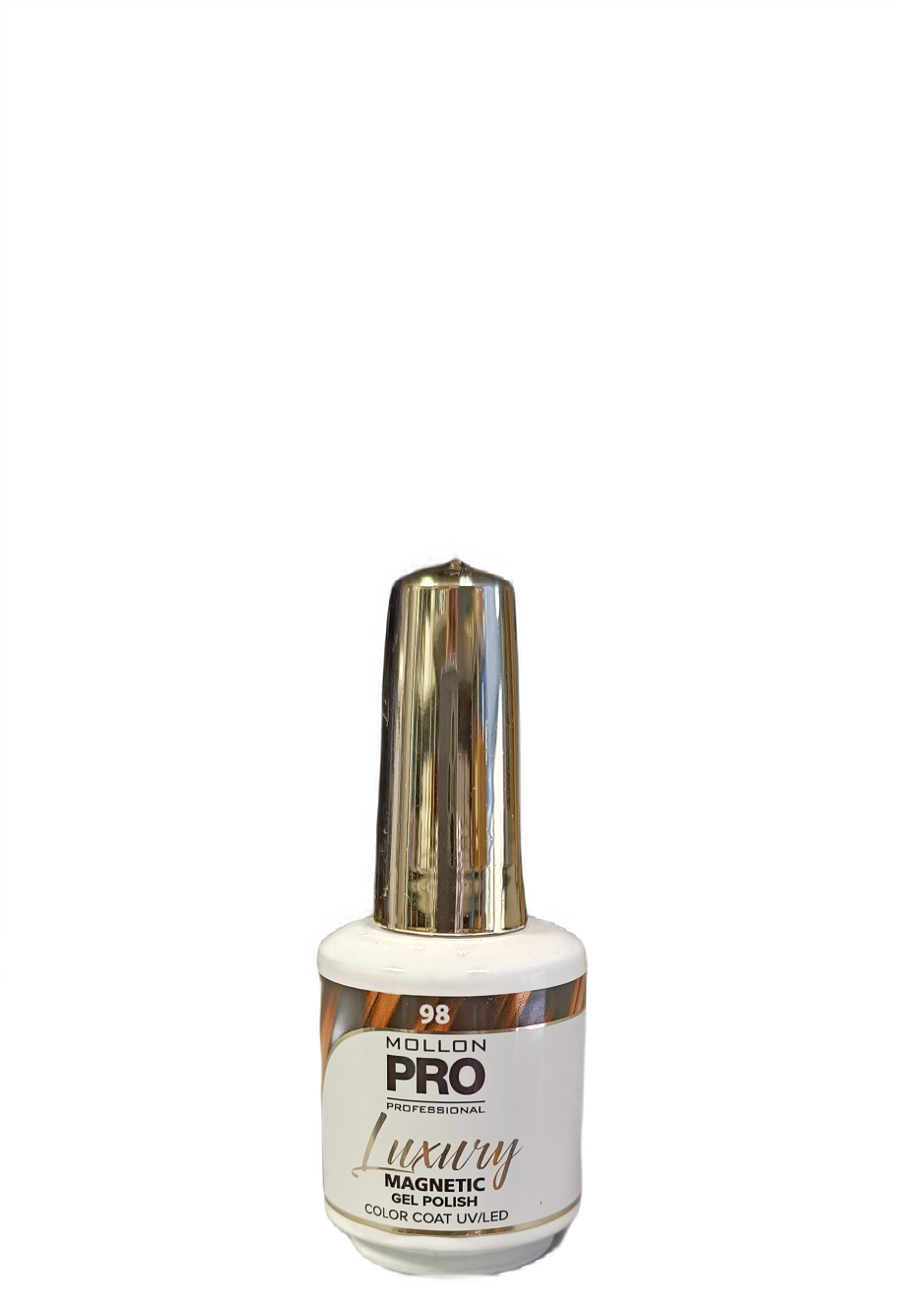 Гель-лак Mollon Pro Magnetic Color Coat №98 Magnetic Amber 8ml