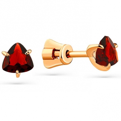 

Серьги из красного золота с гранатом Мастер Бриллиант 05-1-103-0300-010, 05-1-103-0300-010